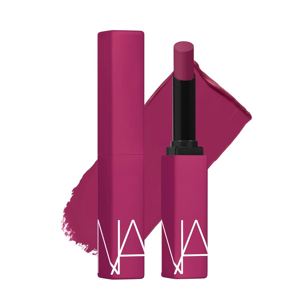 Warm Leatherette NARS Powermatte Lipstick Rich Berry Pink Brand New in Box